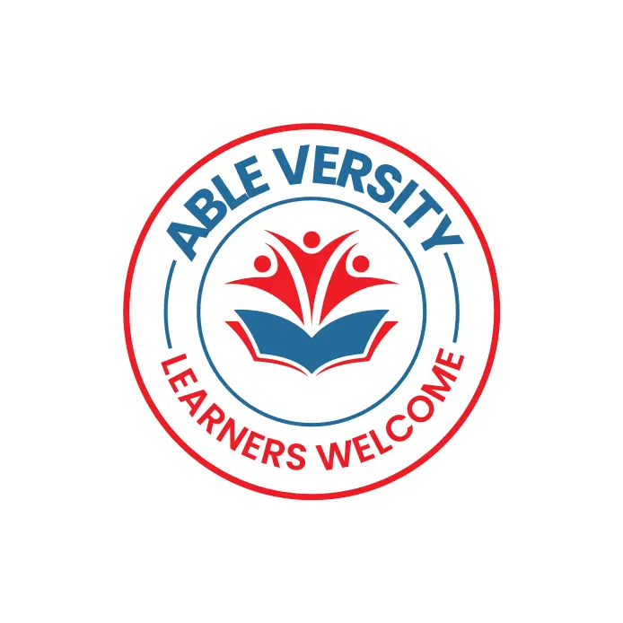 Ableversity logo that says Ableversity Learners Welcome