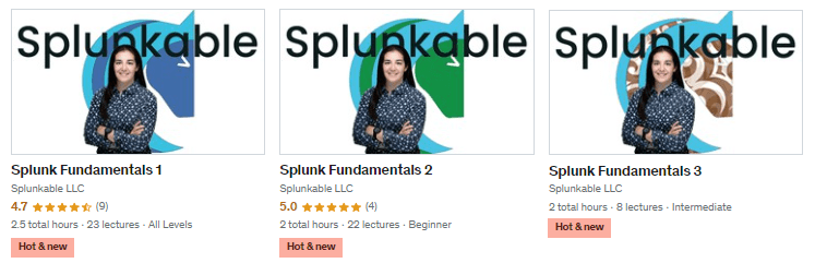 Splunk Fundamentals Training Courses