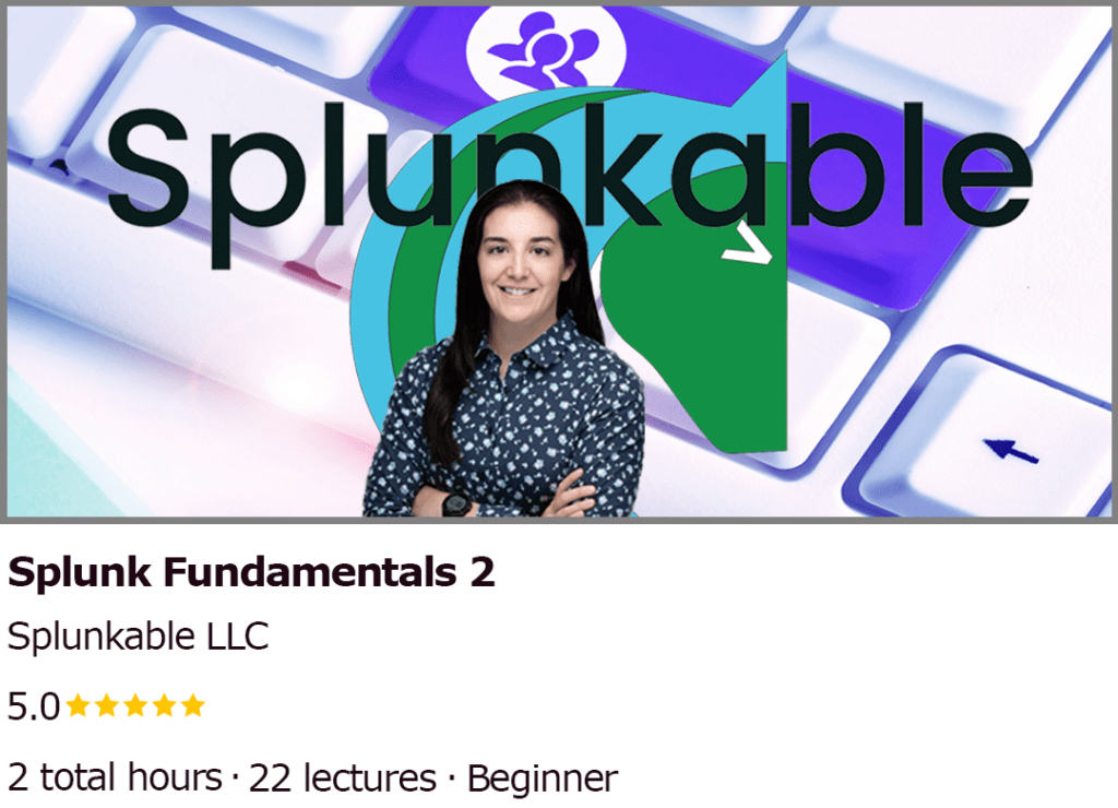 Splunk training course Fundamentals 2