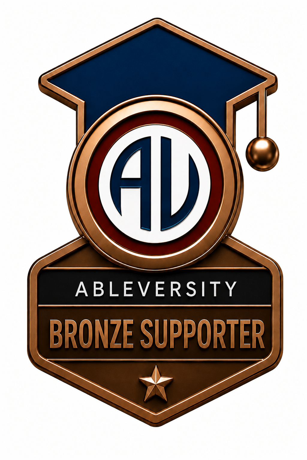 Ableversity Bronze Supporter badge