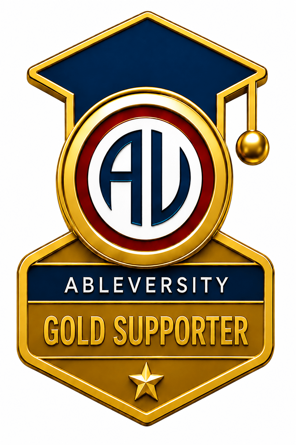 Ableversity Gold Supporter badge
