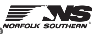 Norfolk Southern logo featuring a stylized horse head and the words NORFOLK SOUTHERN.